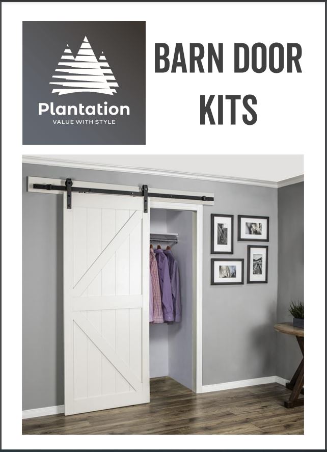 Plantation Barn Door Kit Flyer
