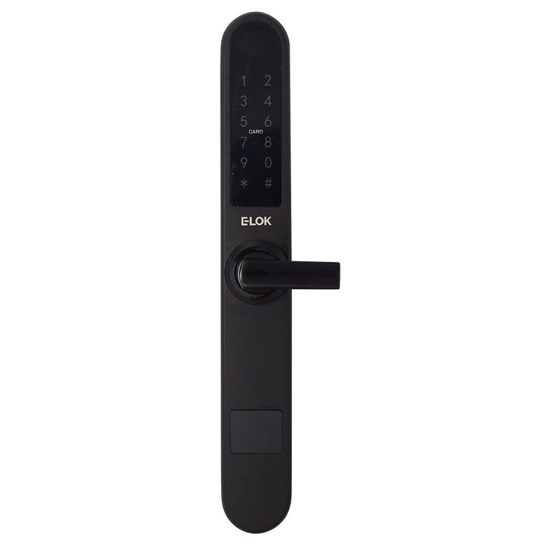 E-LOK 715 Slimline digital Snib-lockset Black
