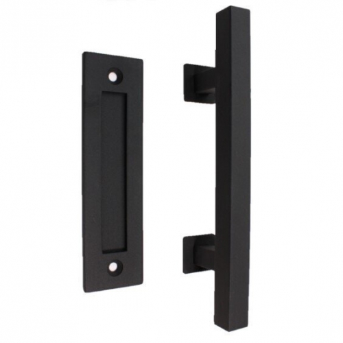 Square Pull With Flush Handle